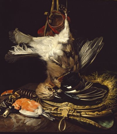 Still Life with a Dead Jay by Willem van Aelst